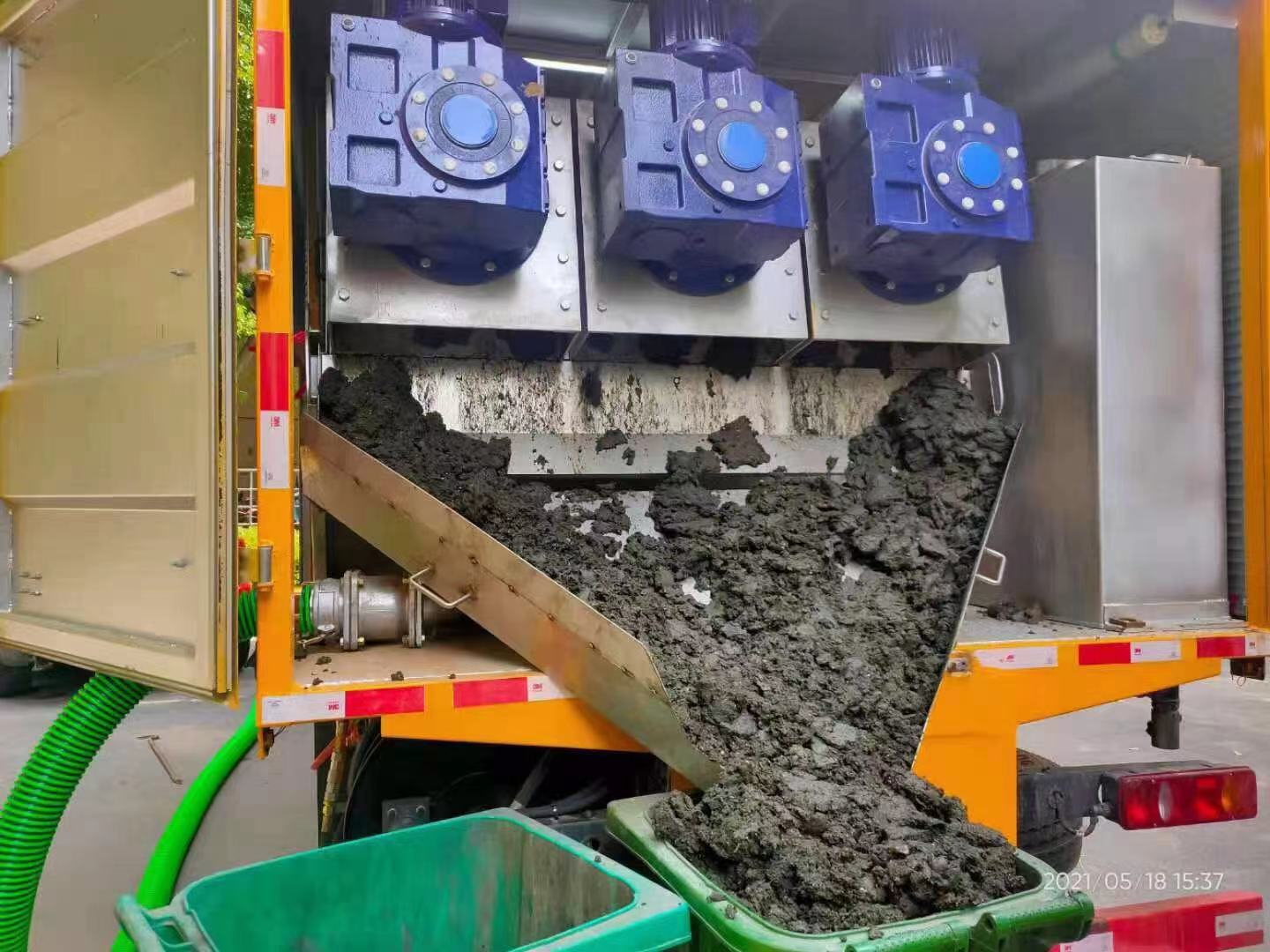 吐鲁番化粪池清掏城市维护站-泥浆净化干湿分离处理